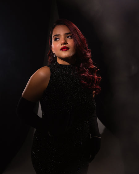 Lia Sequined Party Dress