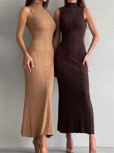 Hastor Luxe Soft Knit Dress - Alamode By Akanksha