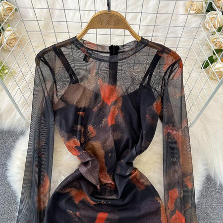 Rimeza Statement Midi Bodycon Dress - Alamode By Akanksha