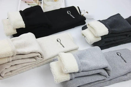 Lateno Premium Fleece Leggings - Alamode By Akanksha