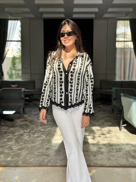 Coya Embroidered Shirt - Alamode By Akanksha