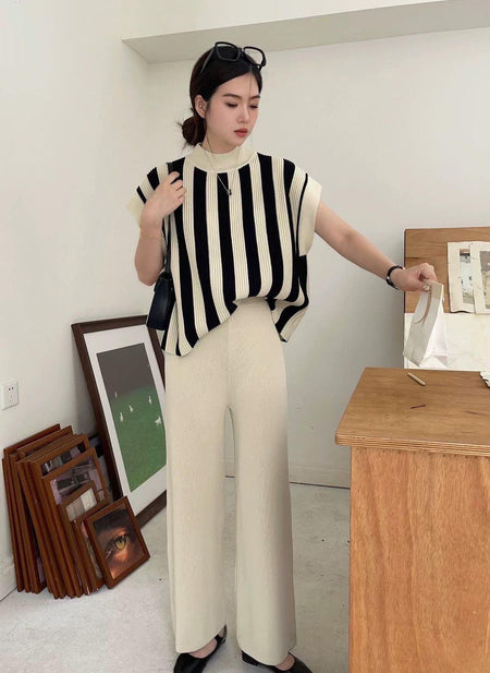 Arizona Ribbed Co-ord Set - Alamode By Akanksha