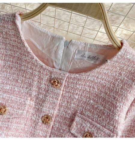 Fedora Tweed Dress - Alamode By Akanksha