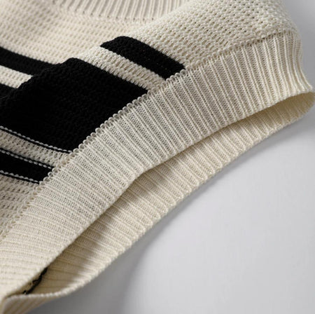 Silvia Soft Knit Holiday Dress In White