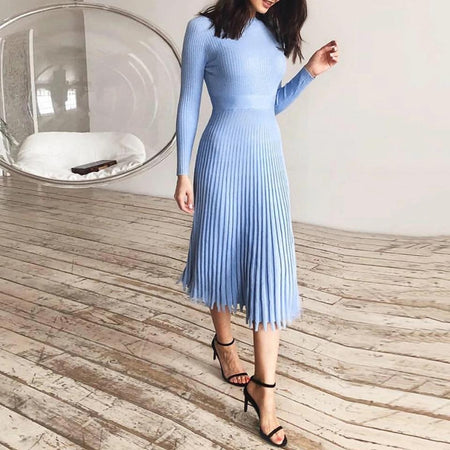 Kentucky Pleated Dress - Luxury Collection - Alamode By Akanksha