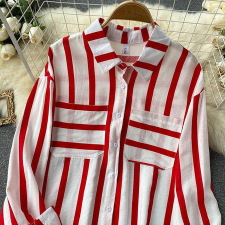 Ibiza Striped Holiday Shirts - Alamode By Akanksha