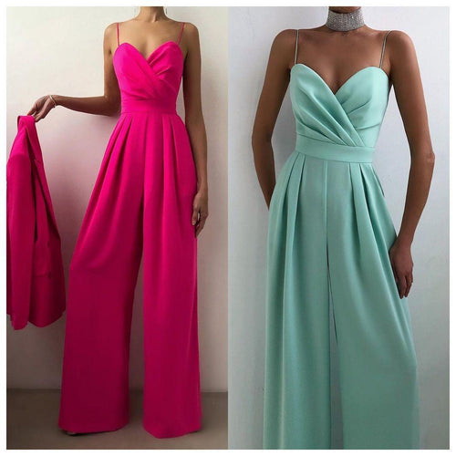 Heather Statement Jumpsuit (ONLY JUMPSUIT) - Alamode By Akanksha