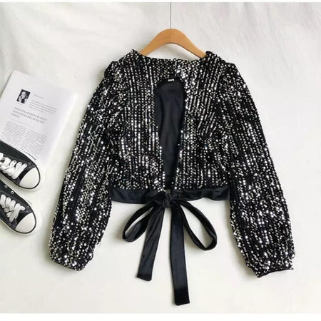 Ibiza Sequined Party Blouse - Alamode By Akanksha