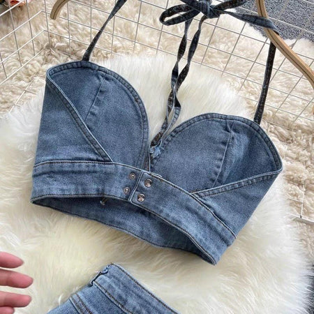 Amreah Denim Coords - Alamode By Akanksha