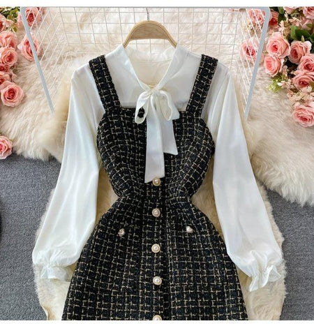 Barrow Tweed Dress - Alamode By Akanksha