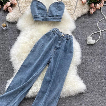 Amreah Denim Coords - Alamode By Akanksha