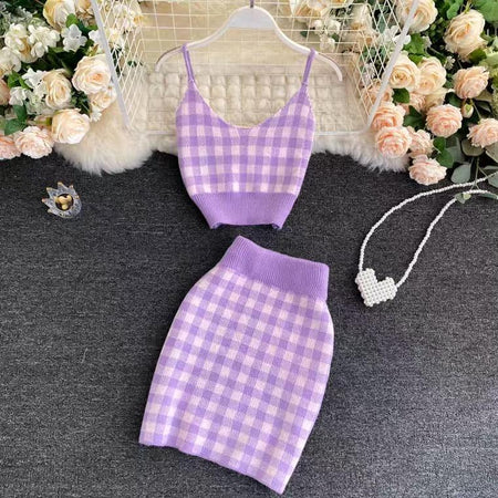 Plaid Coord Set - Alamode By Akanksha