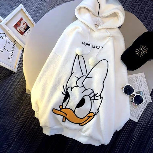 Fuzzy Cute Hoodies - Alamode By Akanksha