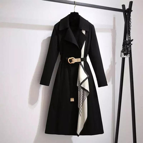 Dibella Luxury Trenchcoats In Black - Miss Mosa