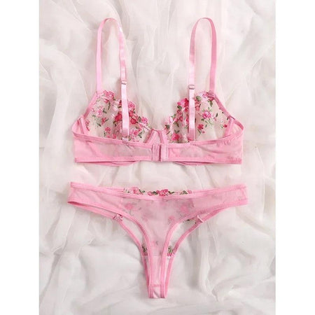 Floral Amanta Lingerie Set - Alamode By Akanksha