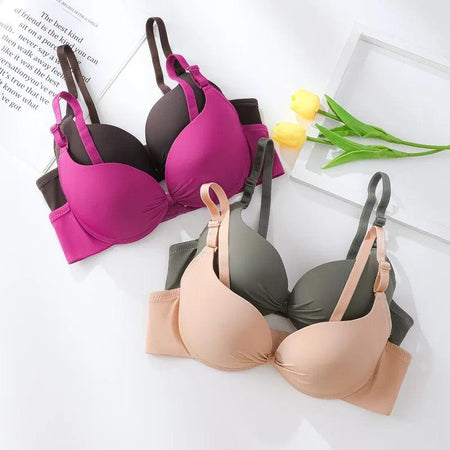 Pink - May Seamless Bralettes