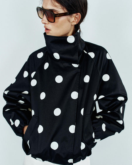Vaughn Polka Windcheater Jacket