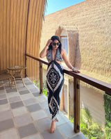 Giza Swimsuit with Sarong Skirt