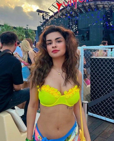 Floral Dream Bikinis In Red