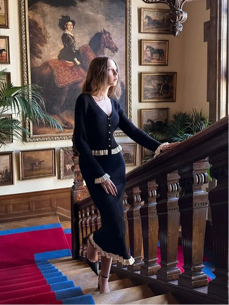 Rosanna Luxe Coord Skirt Set