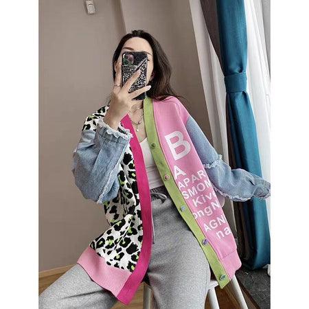 Yami Patchwork Denim Jacket - Alamode By Akanksha