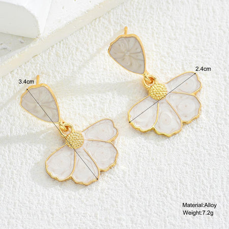 Lux Resin Flower Earring