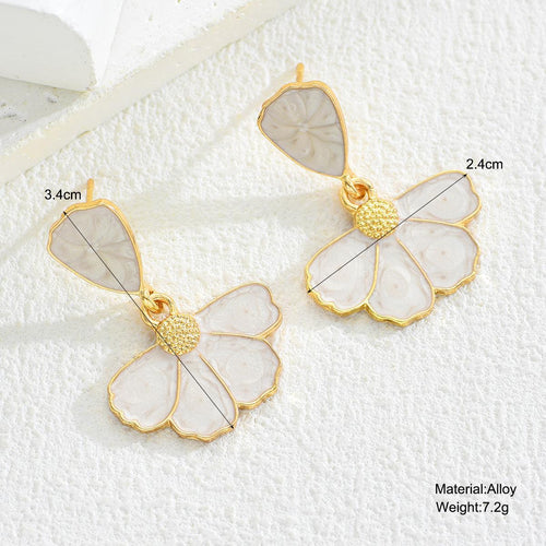 Lux Resin Flower Earring