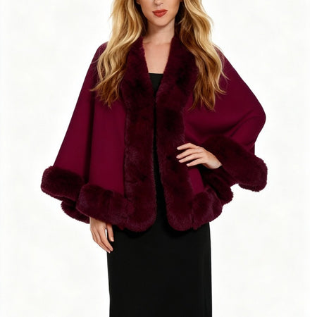 Marcello Luxe Fur Cape