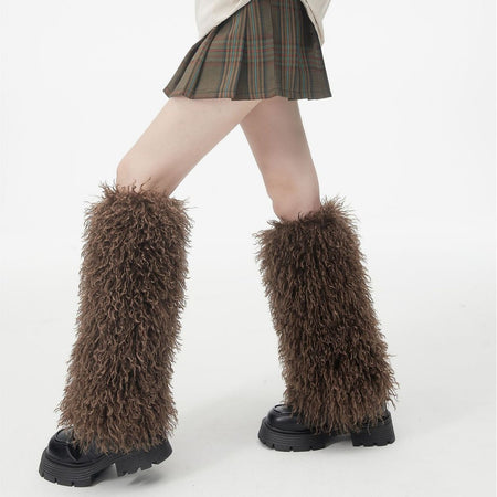 Cilla Fur Leg Warmer