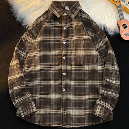 Ariane Fleece Oversized Woolen Shirt