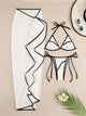 Delma 2 Pcs Swimsuit With Ruffle Skirt