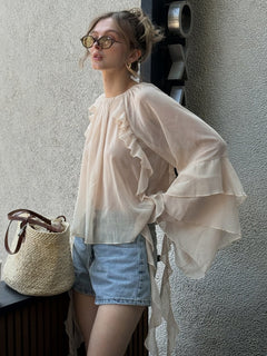 Mason Ruffle Layered Top