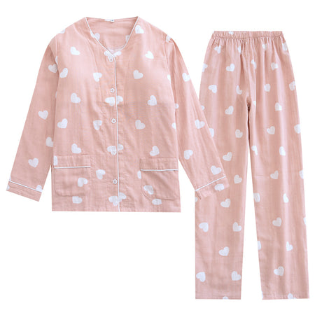Olivia Cotton Padded Nightsuit In Pink