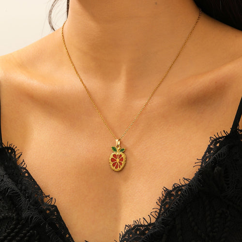 Jena 1Pcs Lemon Slice Pendant
