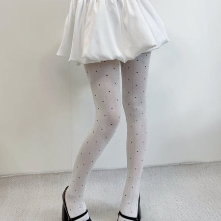 Hedda Polka Pantyhose Stocking
