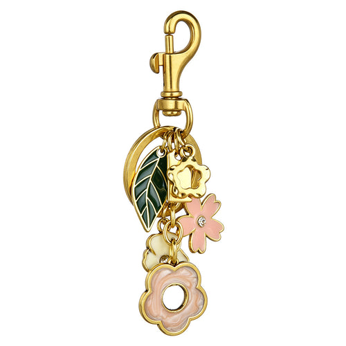 Floral Bag Charm
