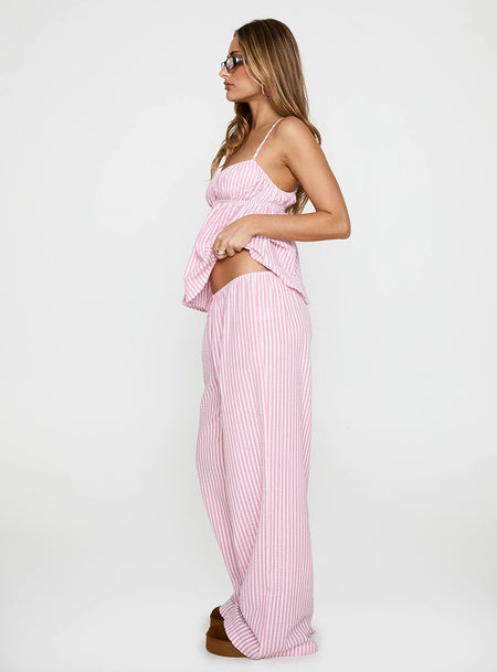 Lorna Crinkle Stripe Loungewear