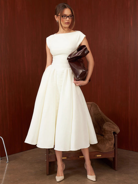 Charlie Backless Midi Dress