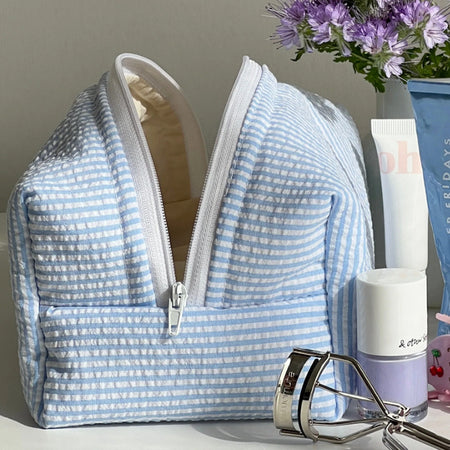 Bellora Stripe Makeup Pouch