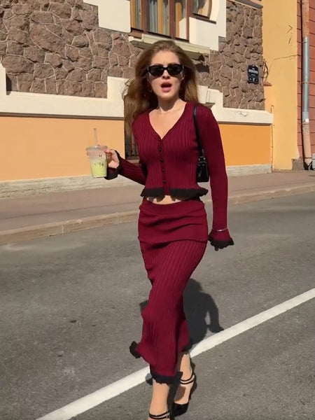 Rosanna Luxe Coord Skirt Set