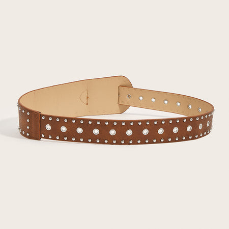 Elio Textured Rivet Belt