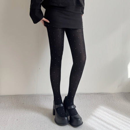 Hedda Polka Pantyhose Stocking