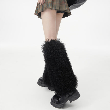 Cilla Fur Leg Warmer