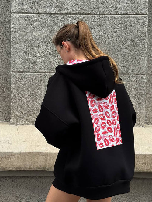 Sicily Oversized Hoodie Jacket