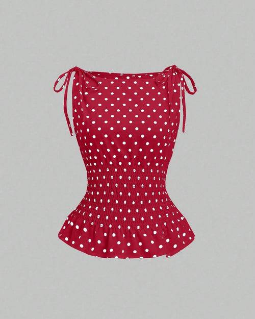 Isla Polka Summer Top