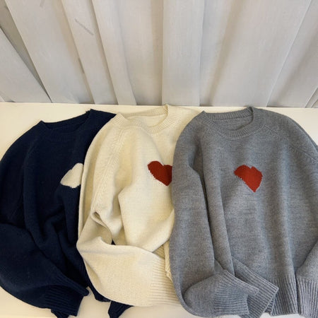 Valeria Soft Heart Sweater