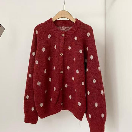 Kendall Polka Soft Cardigan