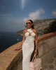 Celeste Floral Crochet Maxi Dress
