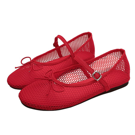 Wynn Fishnet Bowknot Ballet