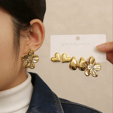 Lita 9Pcs Earring Set